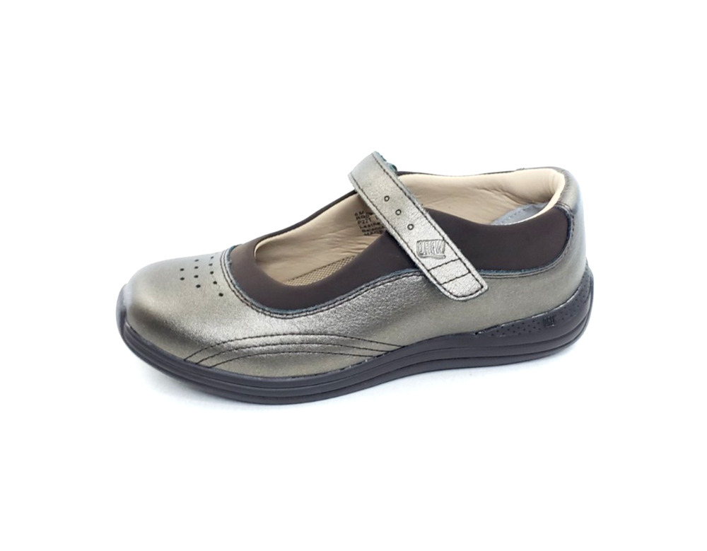 Drew Rose Womens Mary Jane Shoes Metallic Bronze Leather Size 6M